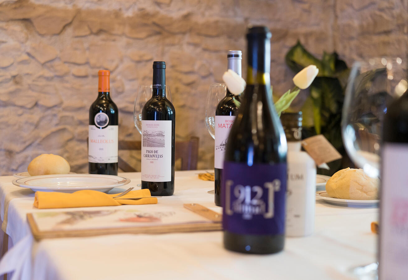 Vinos del asador de El Yate